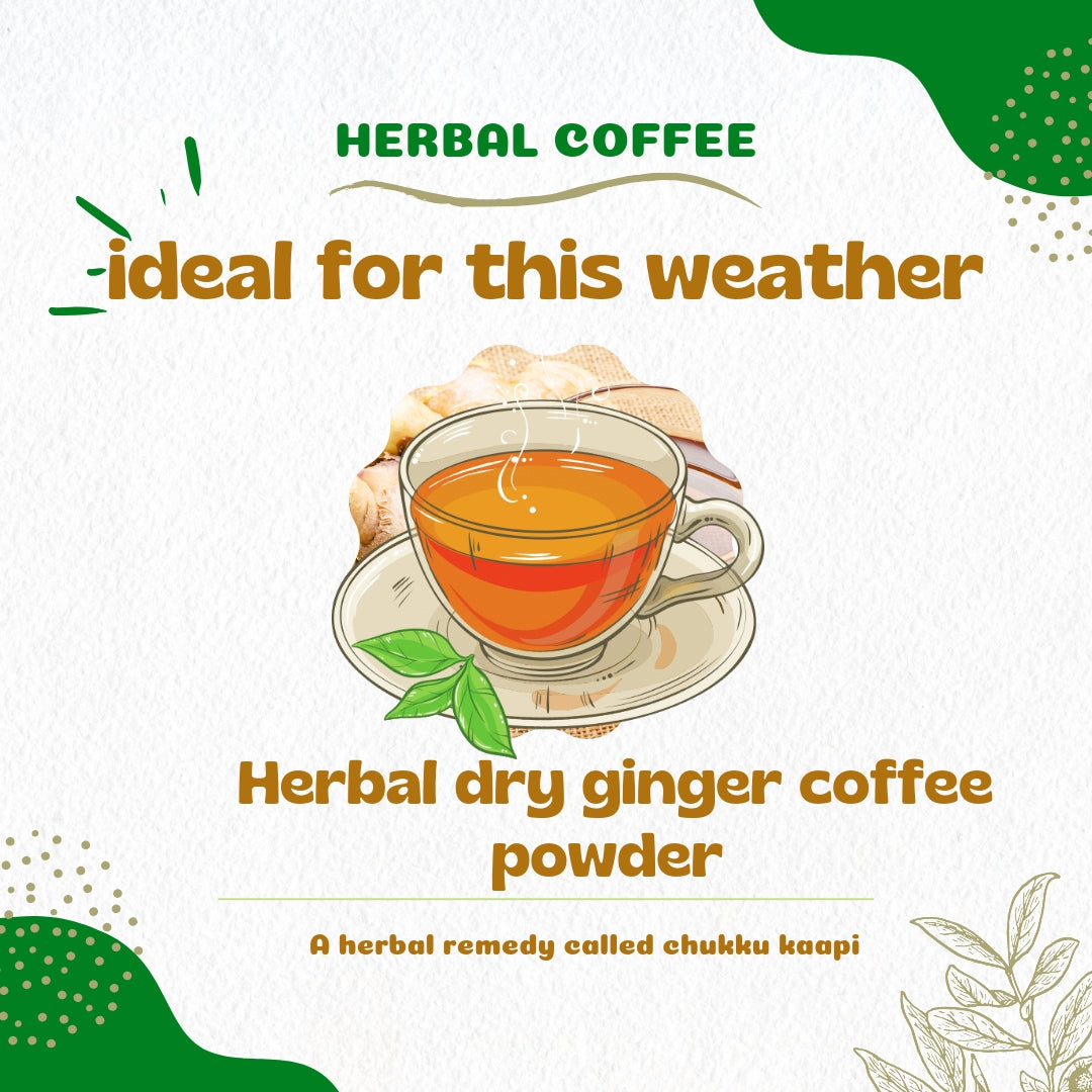 Herbal Dry Ginger Coffee Powder - Sukku Coffee, Your Traditional Remedy