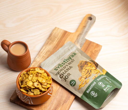 World's best Chana Jor- roasted, handmade ,gluten free snack