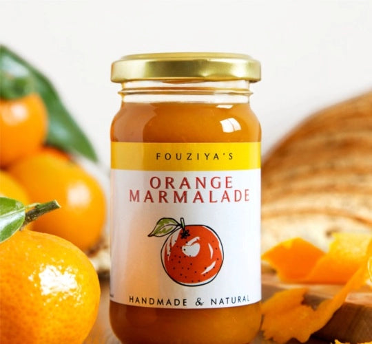 Orange Marmalade-fruit spread without chemical preservatives