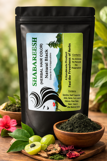 Herbal Hair Colour - Natural Black