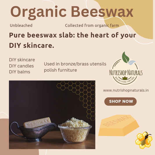 Pure Organic Beeswax - for your DIY Skincare preparations