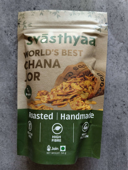 World's best Chana Jor- roasted, handmade ,gluten free snack