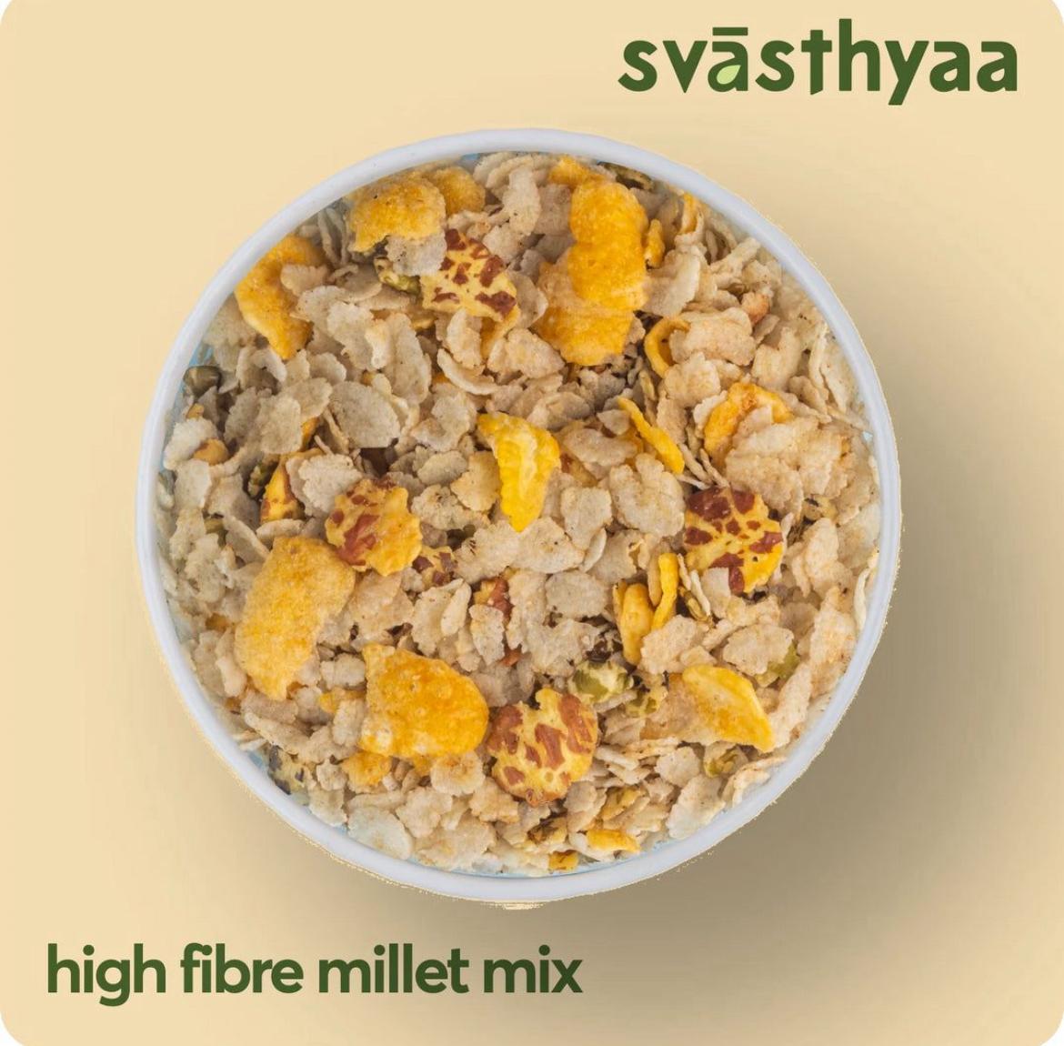 High fiber Millet mix - A gluten free snack