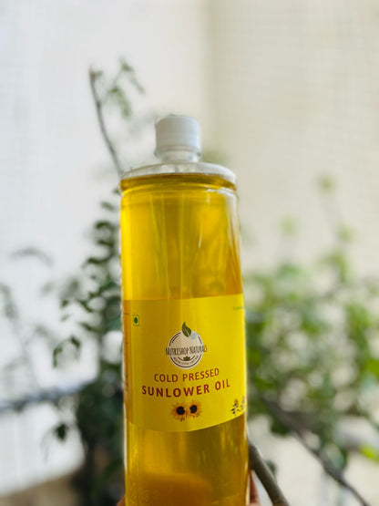 Cold Pressed Sunflower Oil 1 Litre- Chekku oil- Suryakanti enne|Surajmukhi ka tel|Suryamukhi tailam|cold pressed cooking oil