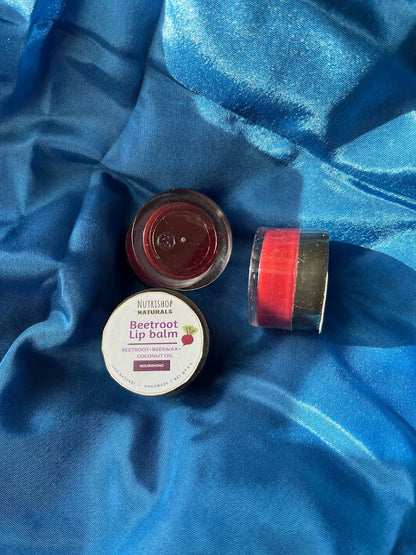 Beetroot Lip Balm: 100% Natural and Chemical-Free- enriched with pure Cocoa butter