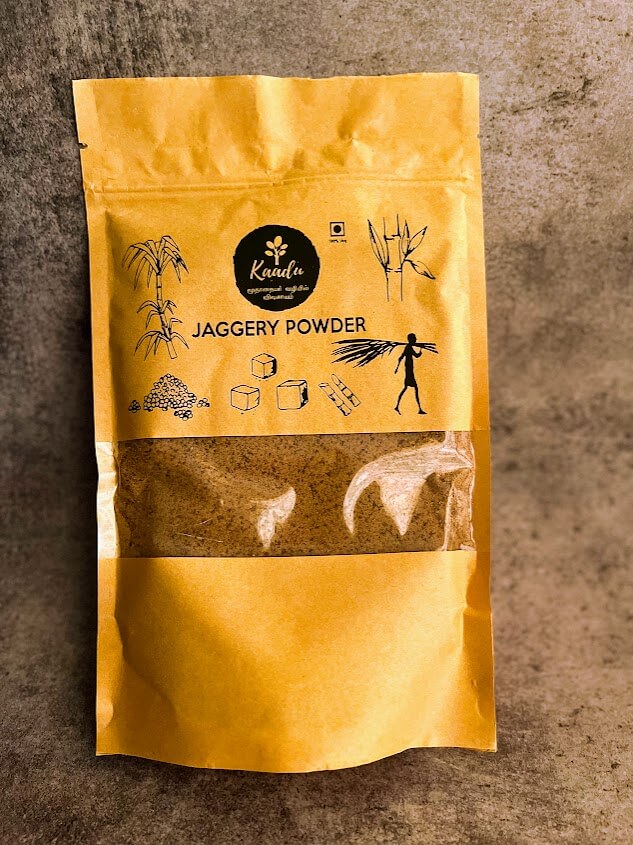 Kaadu Organics Nattusarkarai | Pure Cane Jaggery Powder - Natural Sweetness at Its Best