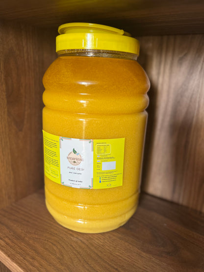 Pure Desi : Cow Ghee - Authentic, Nutritious, and Flavorful Delight from small farms in Karnataka