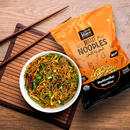 Millet Instant Noodles - with Natural Seasoning Mix