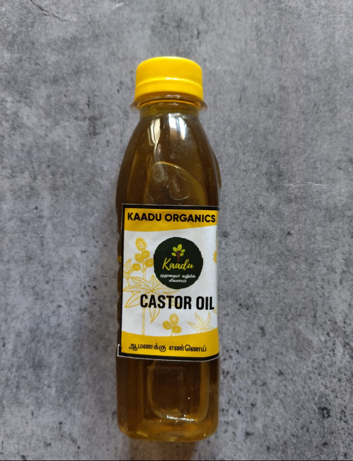 Wood pressed Castor oil