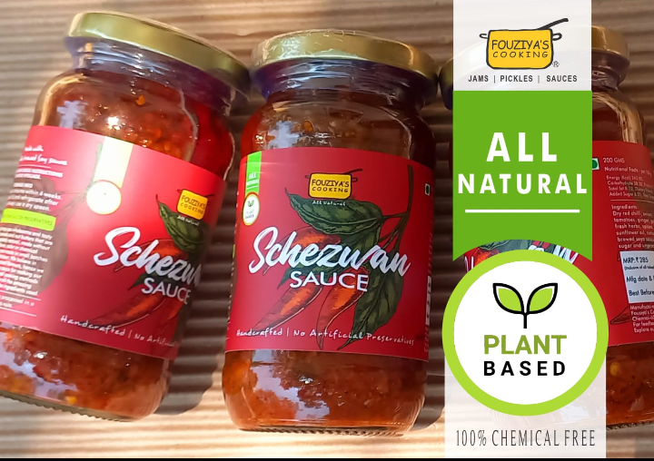 Schezwan Sauce - Plant based,all natural, chemical additives free