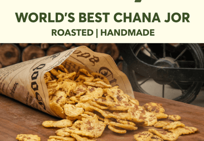 World's best Chana Jor- roasted, handmade ,gluten free snack