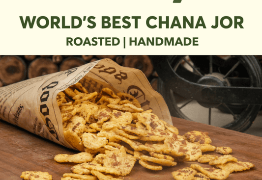 World's best Chana Jor- roasted, handmade ,gluten free snack